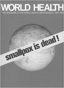World Health Organization poster declaring smallpox eradication