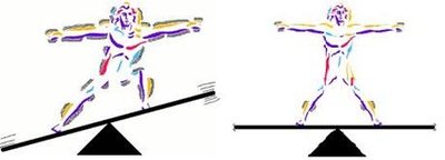 Illustration of homeostasis and balance