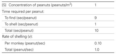 Monkey kinetics table