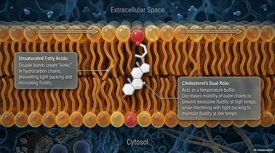 Cholesterol's Dual Role