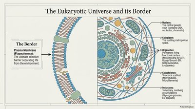 Eukaryotic Universe and its Border
