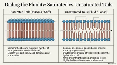 Saturated vs. Unsaturated Tails