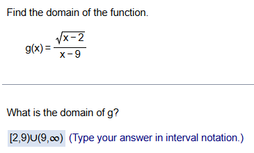 Domain of rational function with radical
