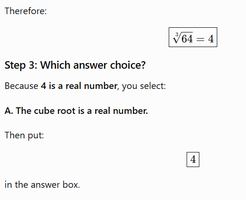 Cube root of negative number explanation