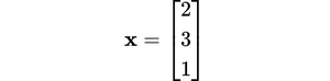 Augmented matrix for Gaussian elimination