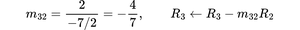 Elimination after pivoting