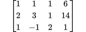 Elimination of x below the first pivot