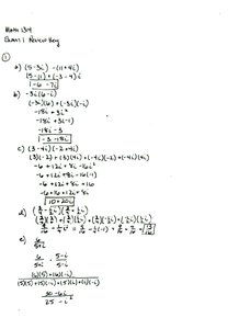 Complex number arithmetic steps