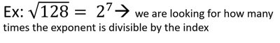 Exponent divisibility example