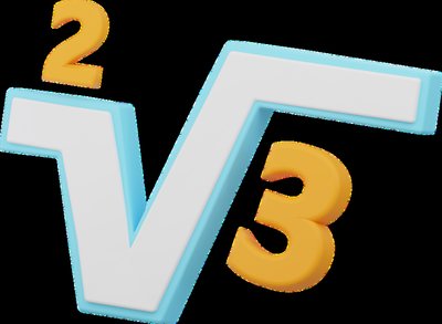 Variable radical simplification example