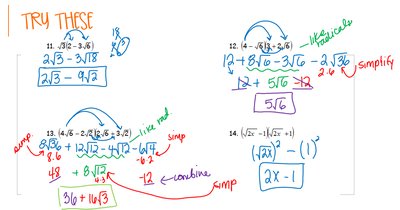 Quotient rule for radicals