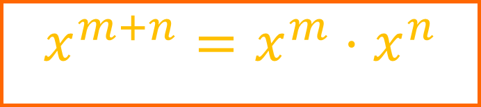 Reverse product rule for exponents