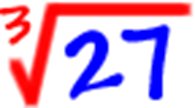 Cube root example
