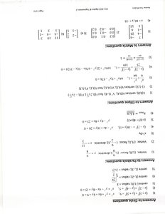 Matrix multiplication and operations