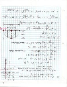 Circle graph with center and radius