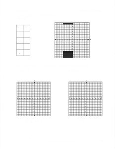 Blank graph grids for plotting functions and their inverses