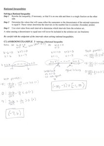 Solving rational equations example
