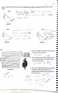 Rate of change and graph interpretation exercises