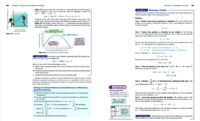 Projectile motion modeled by a quadratic function