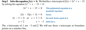 Step 2: Solving the equation for boundary points