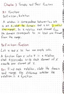 Function and not function examples