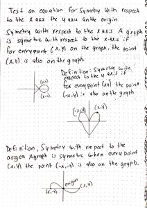 Graph symmetry examples