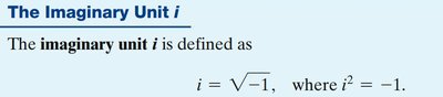 Imaginary unit definition