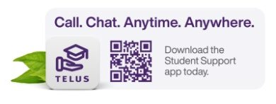 TELUS Student Support App information