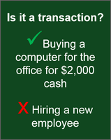 Is it a transaction? Example