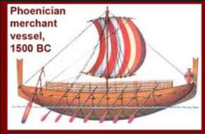 Phoenician merchant vessel, 1500 BC