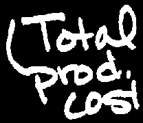 Total production cost