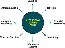 Accounting career paths diagram