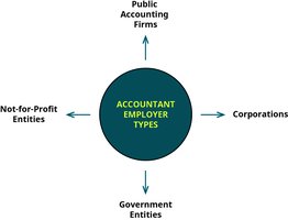 Accountant employer types diagram