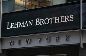 Lehman Brothers sign