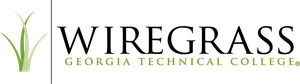 2017 version of official Wiregrass Georgia Technical College logo with green and black