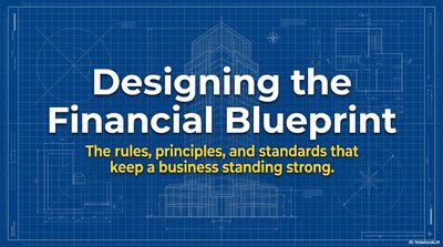 Designing the Financial Blueprint slide