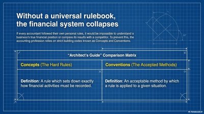 Concepts vs. Conventions comparison matrix