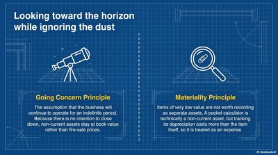 Going Concern and Materiality Principles