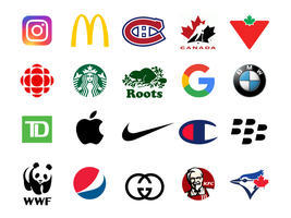 Examples of trademarks and logos representing intangible assets