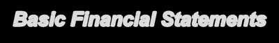 Basic Financial Statements