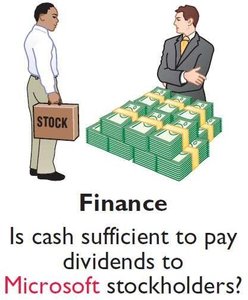 Finance: paying dividends