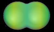 O2 molecule representation