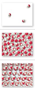 Intermolecular force distance compared to bond distance