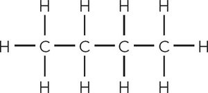 Ethane space-filling model