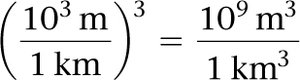 Volume conversion equation continued