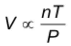 Combined ideal-gas relationship