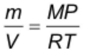 Density formula