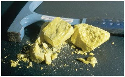 Sulfur, a nonmetal