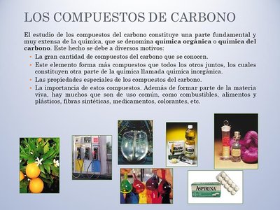 Importancia y aplicaciones de los compuestos de carbono