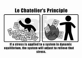 Le Chatelier's Principle cartoon